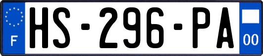 HS-296-PA