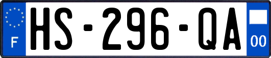 HS-296-QA