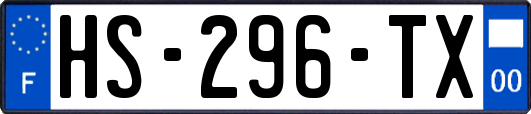 HS-296-TX
