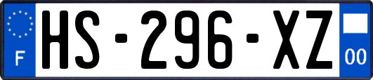 HS-296-XZ