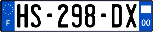 HS-298-DX