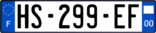 HS-299-EF