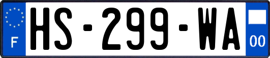 HS-299-WA