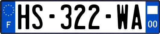 HS-322-WA