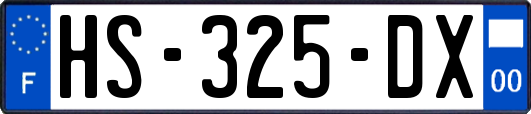 HS-325-DX
