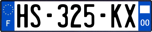 HS-325-KX
