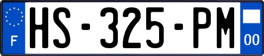 HS-325-PM