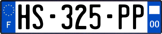 HS-325-PP