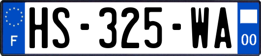 HS-325-WA