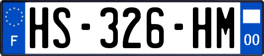 HS-326-HM