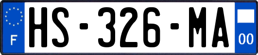 HS-326-MA