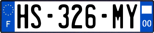 HS-326-MY
