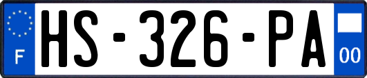 HS-326-PA