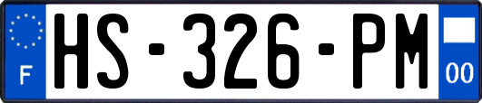 HS-326-PM