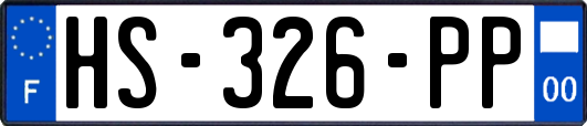 HS-326-PP