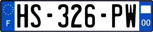 HS-326-PW