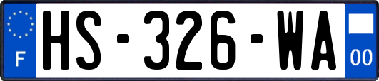 HS-326-WA