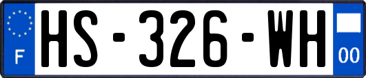 HS-326-WH
