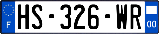 HS-326-WR