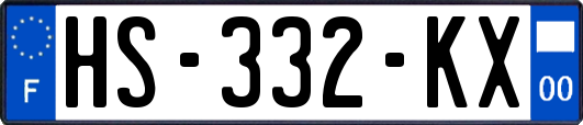 HS-332-KX