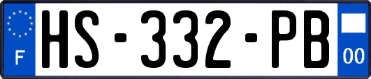 HS-332-PB
