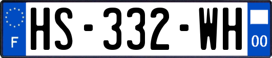 HS-332-WH