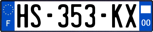HS-353-KX