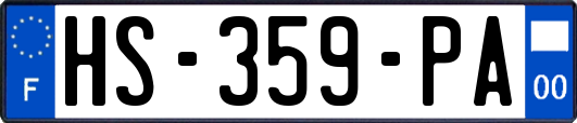 HS-359-PA