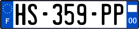 HS-359-PP