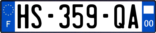 HS-359-QA