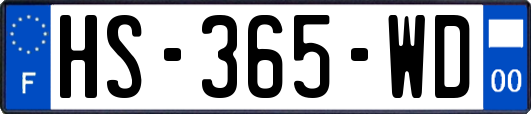 HS-365-WD