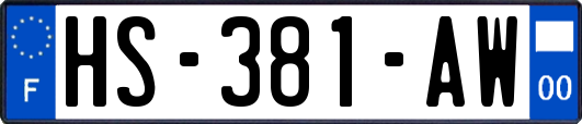 HS-381-AW