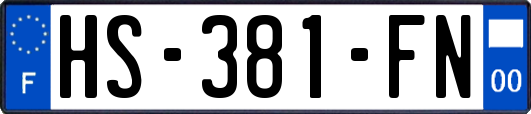HS-381-FN