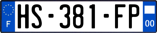 HS-381-FP