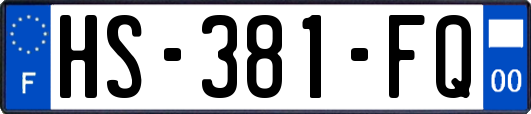 HS-381-FQ