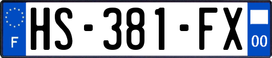 HS-381-FX