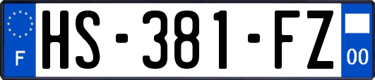 HS-381-FZ