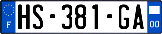 HS-381-GA