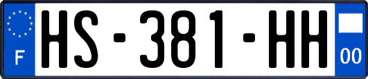 HS-381-HH
