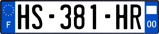 HS-381-HR