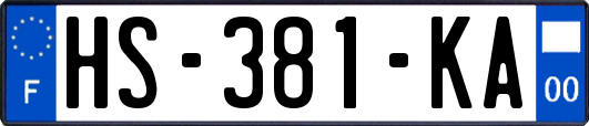 HS-381-KA