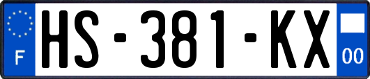 HS-381-KX