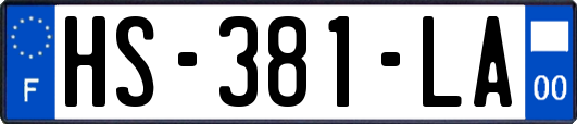 HS-381-LA