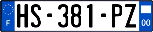 HS-381-PZ