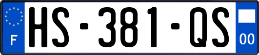 HS-381-QS