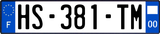 HS-381-TM