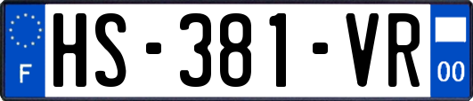 HS-381-VR
