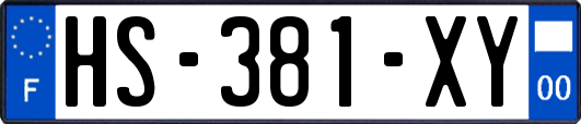 HS-381-XY