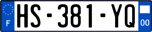 HS-381-YQ