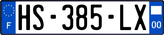 HS-385-LX